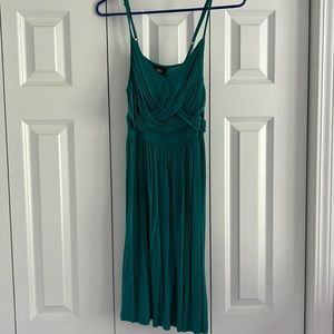 Mossimo size small turquoise spaghetti strap dress